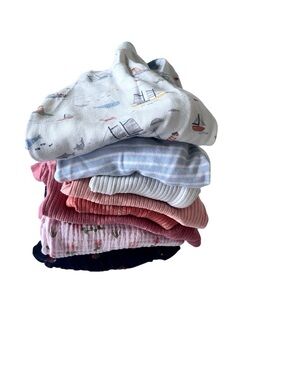 0-3 months old baby girl bundle 8 pcs